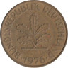  ФРГ. 10 пфеннигов 1976 год. (F) 