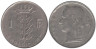  Бельгия. 1 франк 1965 год. BELGIQUE 