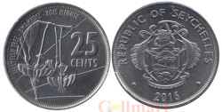Сейшельские острова. 25 центов 2016 год. Медузагина.