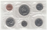  Канада. Набор монет 1978 год. Официальный годовой набор. (6 штук)  