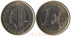 Нидерланды. 1 евро 2005 год.