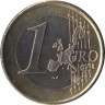  Нидерланды. 1 евро 2005 год. 