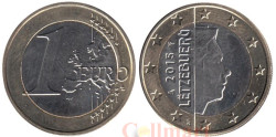 Люксембург. 1 евро 2015 год.