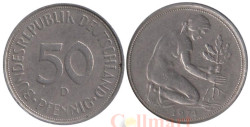ФРГ. 50 пфеннигов 1974 год. (D)