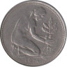  ФРГ. 50 пфеннигов 1974 год. (D) 