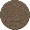  ФРГ. 10 пфеннигов 1977 год. (J) 