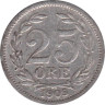  Швеция. 25 эре 1905 год. Король Оскар II. 