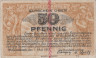  Бона. Германия. Мёнхенгладбах 50 пфеннигов 1917 год. Нотгельд. (VF) 