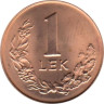  Албания. 1 лек 1996 год. Пеликан. 