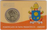  Ватикан. 50 евроцентов 2022 год. Монетная карта №41 - Понтификат папы Франциска MMXXII. (галерея марок) 