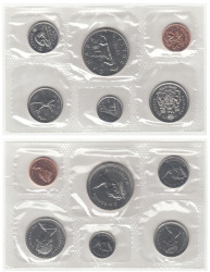 Канада. Набор монет 1976 год. Официальный годовой набор. (6 штук)