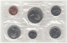  Канада. Набор монет 1976 год. Официальный годовой набор. (6 штук) 