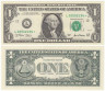  Бона. США 1 доллар 2001 год. Джордж Вашингтон. (L - Сан-Франциско, Калифорния, серия замещения ★) (XF) 