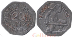 Германия. Нойенбург. 20 пфеннигов 1918 год. Нотгельд.