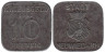  Германия. Нойвид. 10 пфеннигов 1917 год. Нотгельд. 