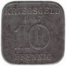  Германия. Нойвид. 10 пфеннигов 1917 год. Нотгельд. 