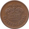  Дания. 50 эре 1990 год. 