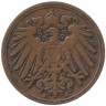  Германская империя. 1 пфенниг 1905 год. (A) 