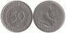  ФРГ. 50 пфеннигов 1972 год. (F) 
