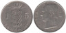  Бельгия. 1 франк 1967 год. BELGIQUE 