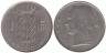  Бельгия. 1 франк 1967 год. BELGIQUE 
