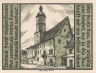  Бона. Германия. Вайсензе 50 пфеннигов 1921 год. Городская ратуша с башней. Нотгельд. (XF) 