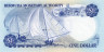  Бона. Бермудские острова 1 доллар 1982 год. Елизавета II. Парусники. (Пресс) 
