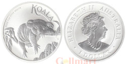 Австралия. 1 доллар 2022 год. Австралийская Коала.