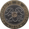  Монако. 20 франков 1995 год. Княжеский дворец Монако. 