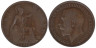  Великобритания. 1 пенни 1915 год. 