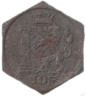  Германия. Бад-Заульгау. 10 пфеннигов 1918 год. Нотгельд. 