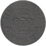  Германия. Пегниц. 5 пфеннигов 1917 год. Нотгельд. 