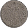  Германская империя. 5 пфеннигов 1911 год. (J) 