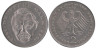  ФРГ. 2 марки 1992 год. Людвиг Эрхард, 40 лет Федеративной Республике (1948-1988). (G) 