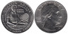  США. 25 центов 2025 год. 20-я монета. Американские женщины - Алтея Гибсон. (P) 