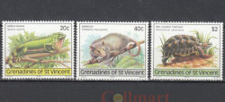 Набор марок. Сент-Винсент и Гренадины 1979 год. Дикая природа Сент-Винсента и Гренадин. (3 марки)