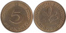  ФРГ. 5 пфеннигов 1984 год. (D) 