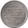  США. Жетон игровой Castle Park. 