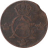  Швеция. 1/4 скиллинга 1806 год. Король Густав IV Адольф. 