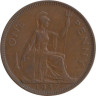  Великобритания. 1 пенни 1937 год. 