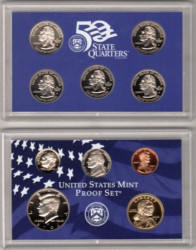 США. Набор монет (10 монет) 2002 год. Proof