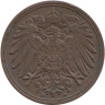  Германская империя. 1 пфенниг 1913 год. (A) 