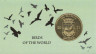  Остров Сан-Феликс. 1 доллар 2021 год. Утка Мандаринка. (в открытке) 