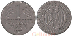 ФРГ. 1 марка 1957 год. (F)