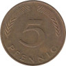  ФРГ. 5 пфеннигов 1984 год. (J) 