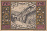  Бона. Германия. Люнебург 75 пфеннигов 1921 год (вариант 3). Нотгельд. (XF) 