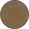  ФРГ. 10 пфеннигов 1983 год. (J) 
