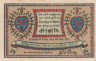  Бона. Германия. Тондорф-Лохе 50 пфеннигов 1921 год. Нотгельд. (XF) 