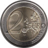  Бельгия. 2 евро 2009 год. 10 лет введения евро. 