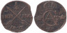  Швеция. 1/4 скиллинга 1807 год. Король Густав IV Адольф. 